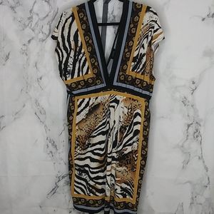 Ladies tiger print dress